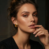 BOUCLES D'OREILLES LATTE