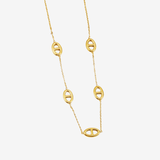 COLLIER NOEUD MARIN