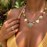 LOVE CHARMS NECKLACE