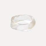 TRANSPARENT ASYMMETRICAL BANGLE