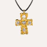 COLLIER CROIX PRÉCIEUSE