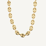 GOLD COFFEE BEANS NECKLACE